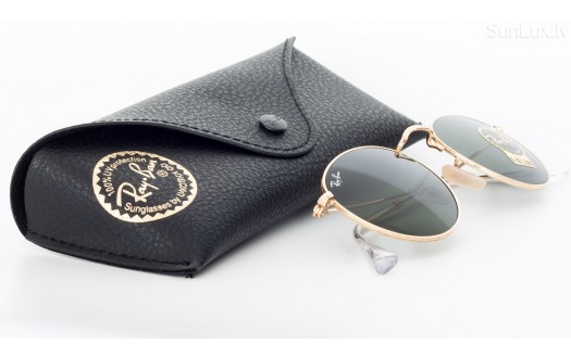 Ray-Ban Round Metal Gold (RB3447 001 47mm) saules brilles